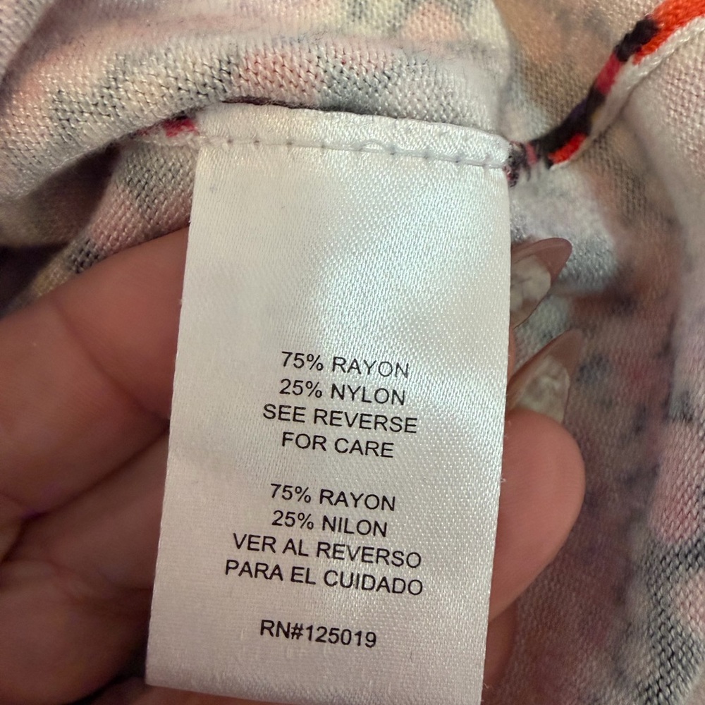#147  Joseph Beautiful Multicolor Button Down Cardigan, Circular Design. - Picture 8 of 12